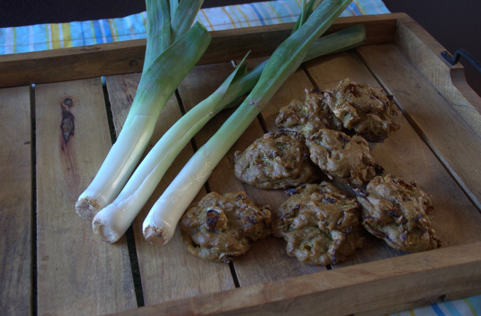 galletas de cebolla