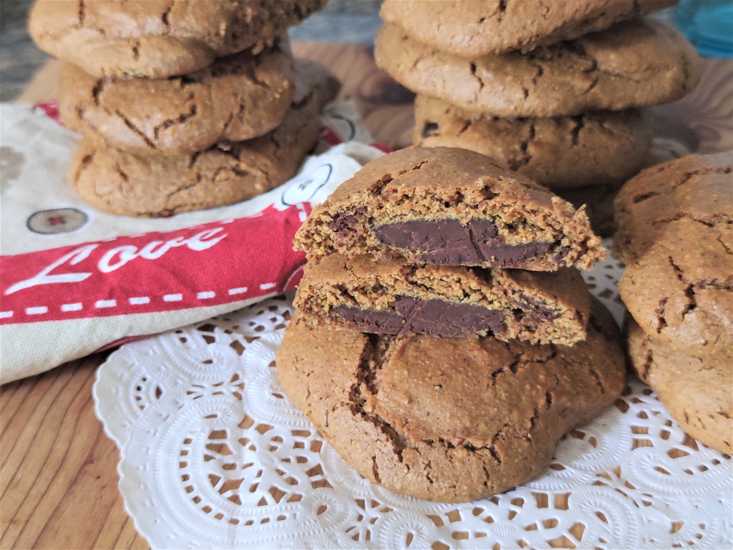 Cookie clásica de chocolate